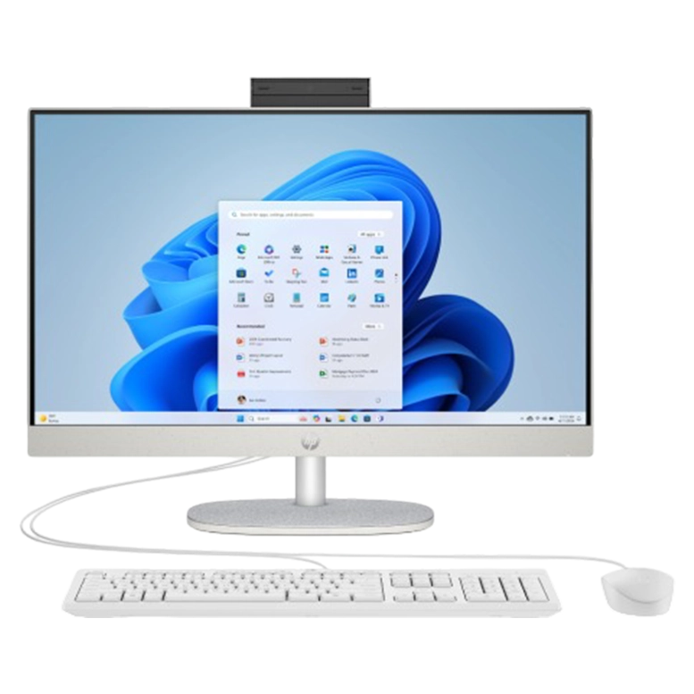 Моноблок HP Next Gen AI 24-ct2003ci, Ryzen AI 5, 32ГБ/1ТБ, 60 Гц, Light Grey