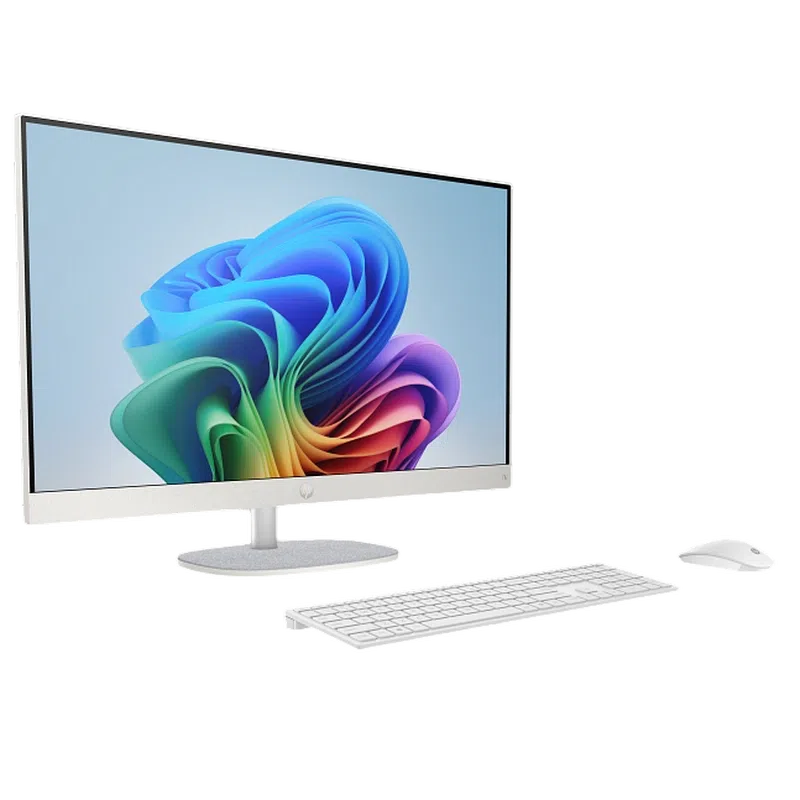 Моноблок HP Next Gen AI 27-ct2000ci, Ryzen AI 7, 32ГБ/1ТБ, 60 Гц, Белый 3