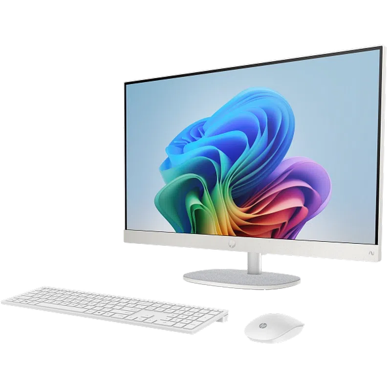 Моноблок HP Next Gen AI 27-ct2000ci, Ryzen AI 7, 32ГБ/1ТБ, 60 Гц, Белый 2