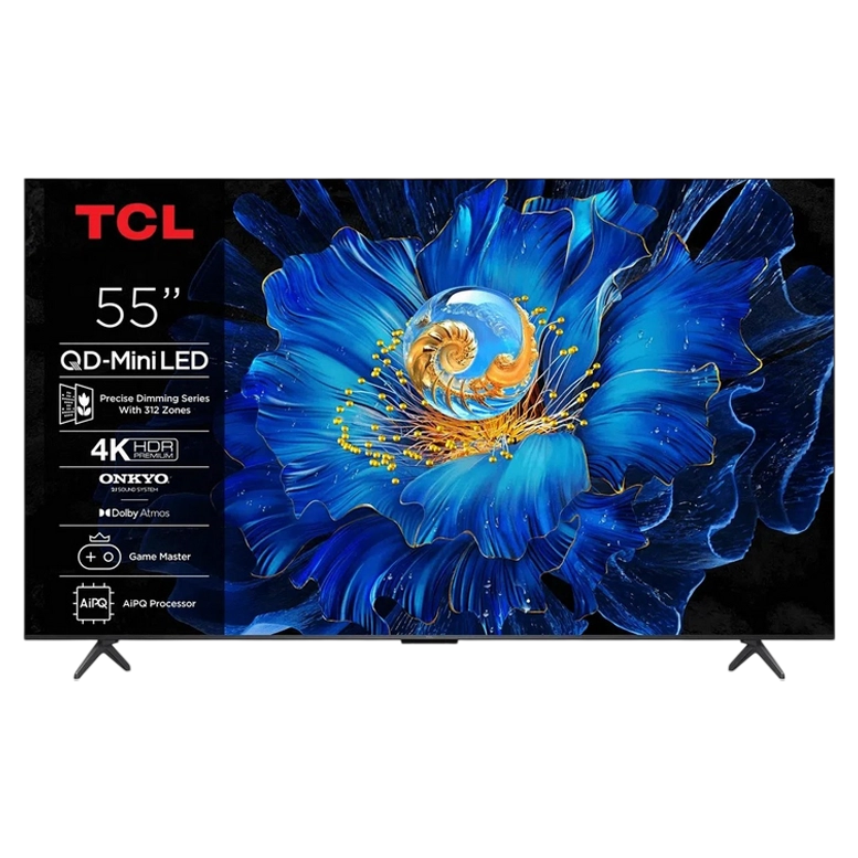 Телевизор 55" TCL 55C61KS, Black