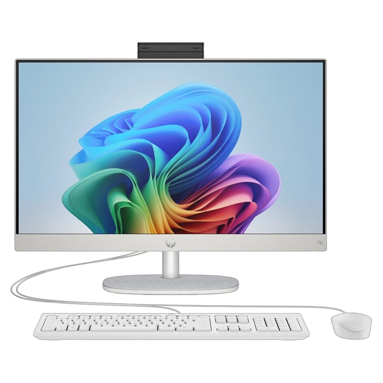Моноблок HP Next Gen AI 24-ct2000a, Ryzen AI 5 340, 32ГБ/1ТБ, White