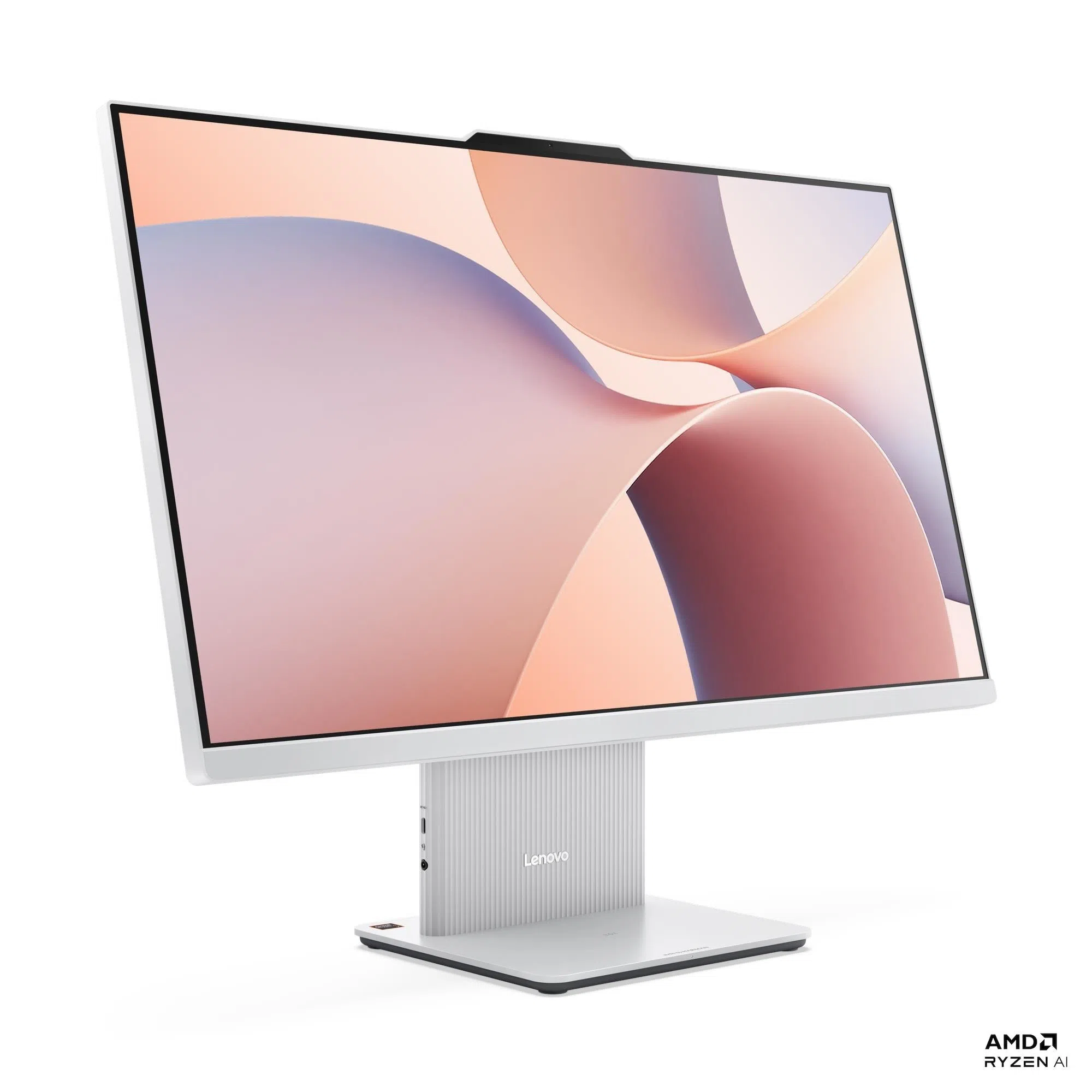 Моноблок Lenovo IdeaCentre 24AKP10, Ryzen AI 7 350, 16/512ГБ, 23.8" 100Гц, Cloud Grey 3