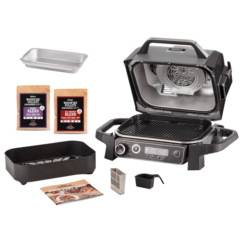Электрический Гриль Ninja Woodfire OG701EU, Серый 5