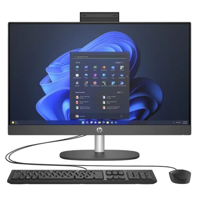 Computer All-in-One HP ProOne 240 G10, Core Ultra 7 155U, 16/512GB, Black