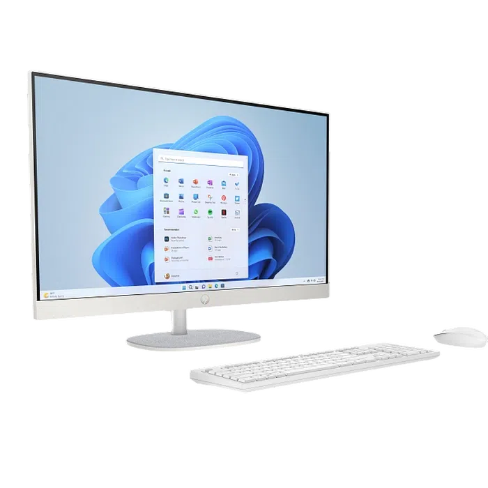 Моноблок HP 27-cr0085ci, Ryzen 5 7520U, 16/512ГБ, White 3