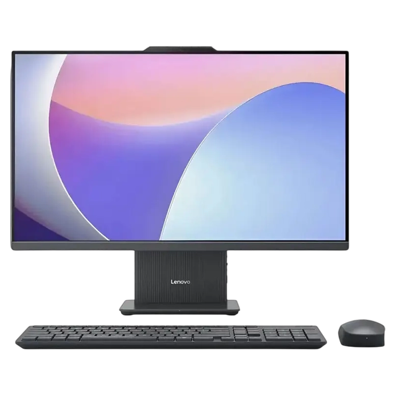 Computer All-in-One Lenovo IdeaCentre 3 27ARR9, Ryzen 7 7735HS, 16/512GB, Luna Grey