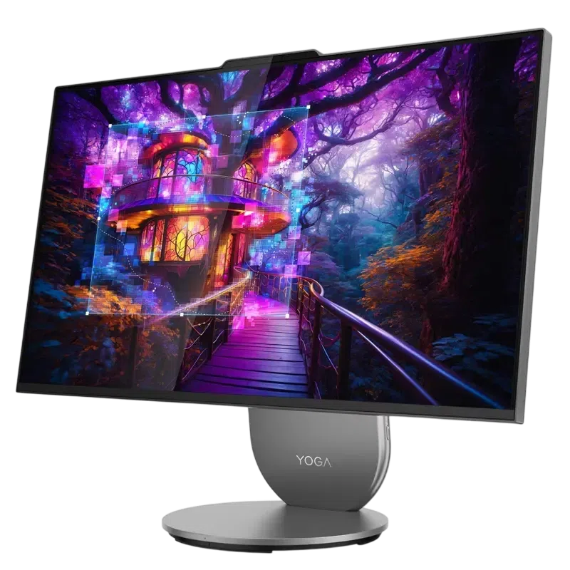 Моноблок Lenovo Yoga 27IAH10, Core Ultra 9, 32ГБ/1ТБ, 60 Гц, Серый 2