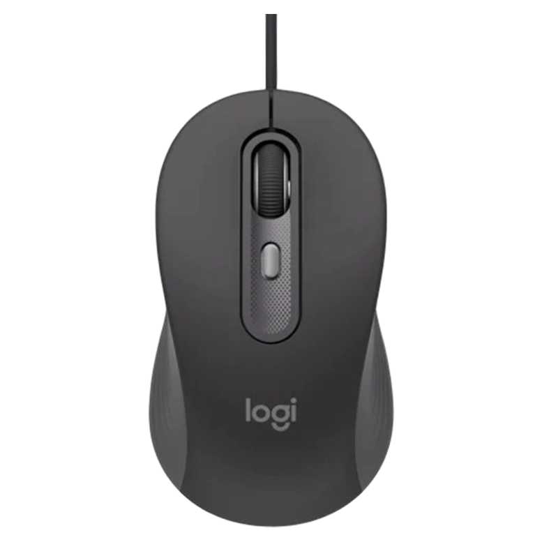 Мышь Logitech Signature M520, Проводное, Графитовый