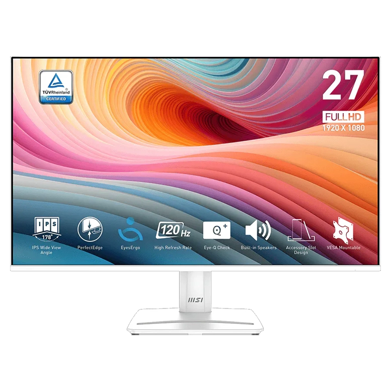 Монитор 27" MSI PRO MP275W E2, White