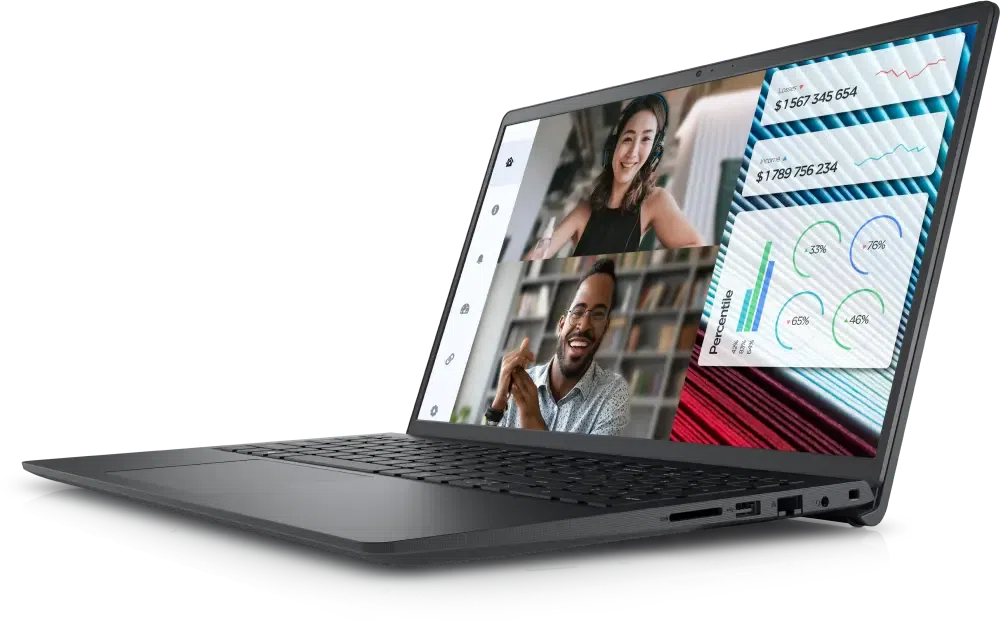 Ноутбук для бизнеса Dell Vostro 3520, Core i5, 16ГБ/512ГБ, 120 Гц, Carbon Black 4