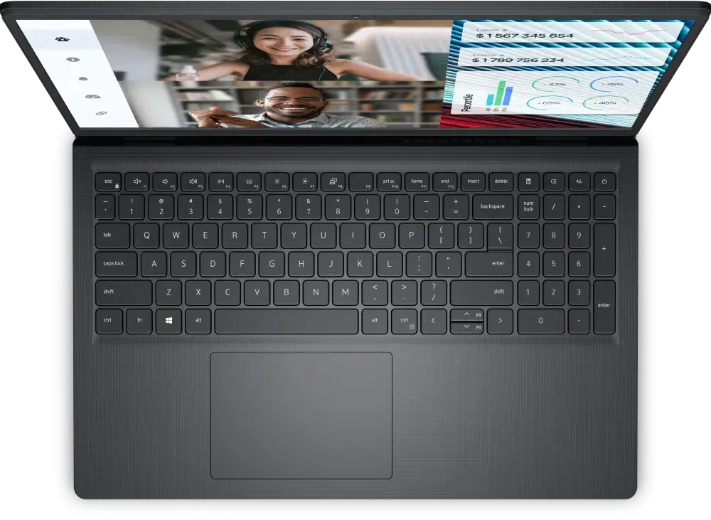 Ноутбук для бизнеса Dell Vostro 3520, Core i5, 16ГБ/512ГБ, 120 Гц, Carbon Black 2