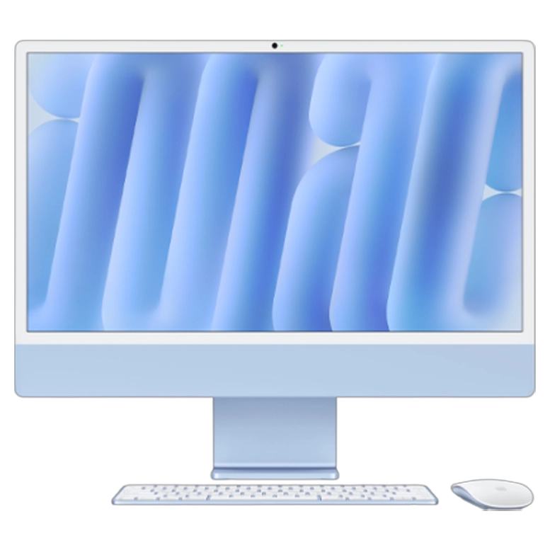 Моноблок Apple iMac 24 2024, M4 8C/8G, 16/256ГБ, Blue