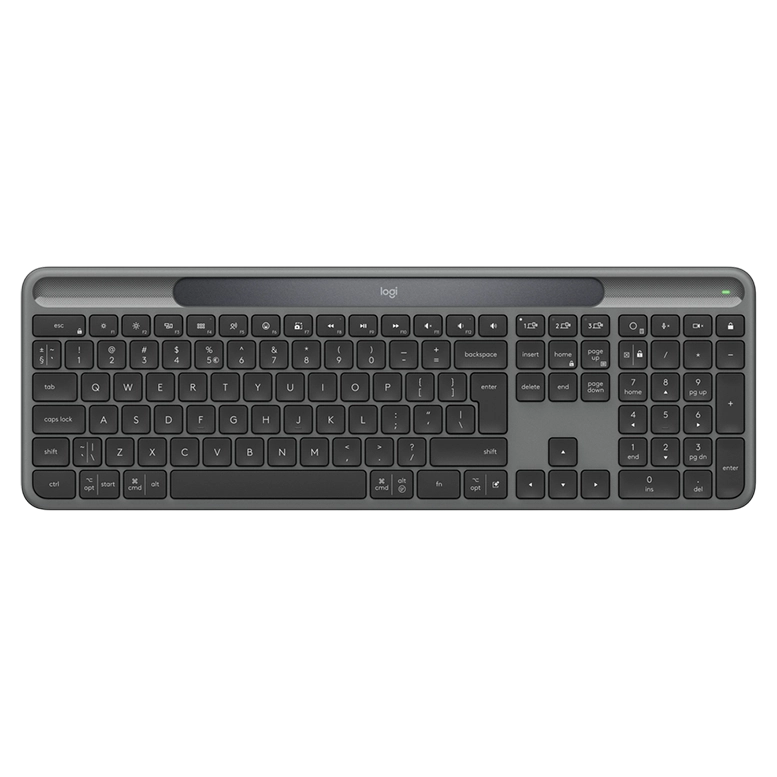 Клавиатура Logitech Signature Slim Solar K980, Черный