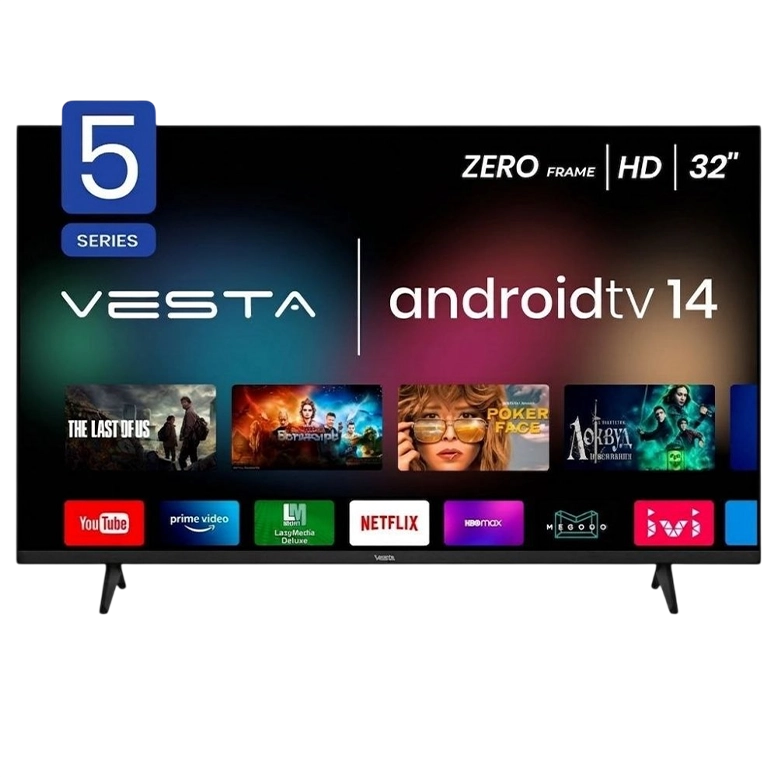 Телевизор 32" Vesta LD32M5045, Black