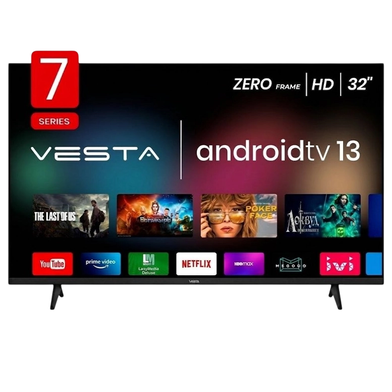 Телевизор 32" Vesta LD32M7235, Black