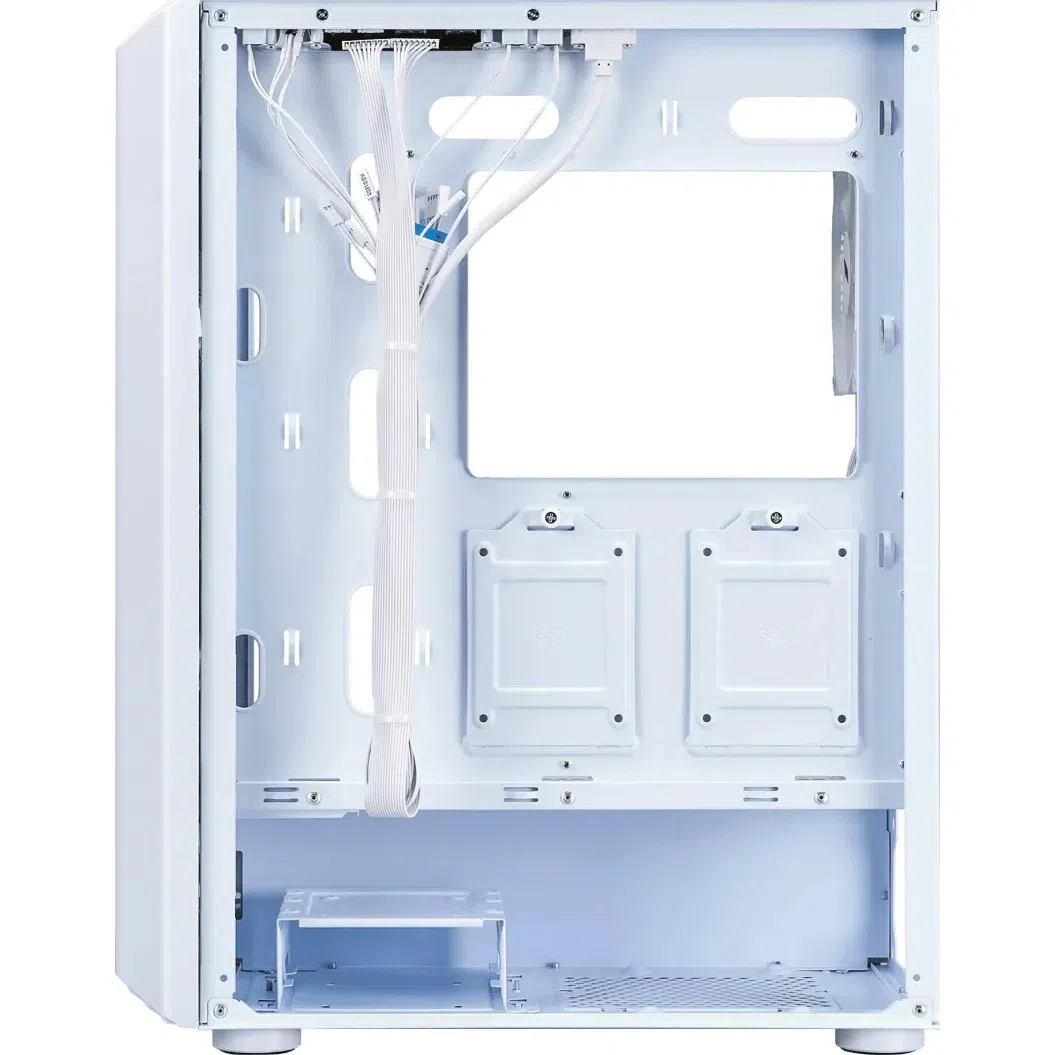 Корпус для ПК 1STPLAYER H6 Mid-Tower, Белый 5