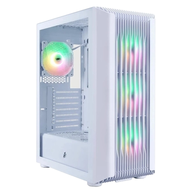 Корпус для ПК 1STPLAYER H6 Mid-Tower, Белый