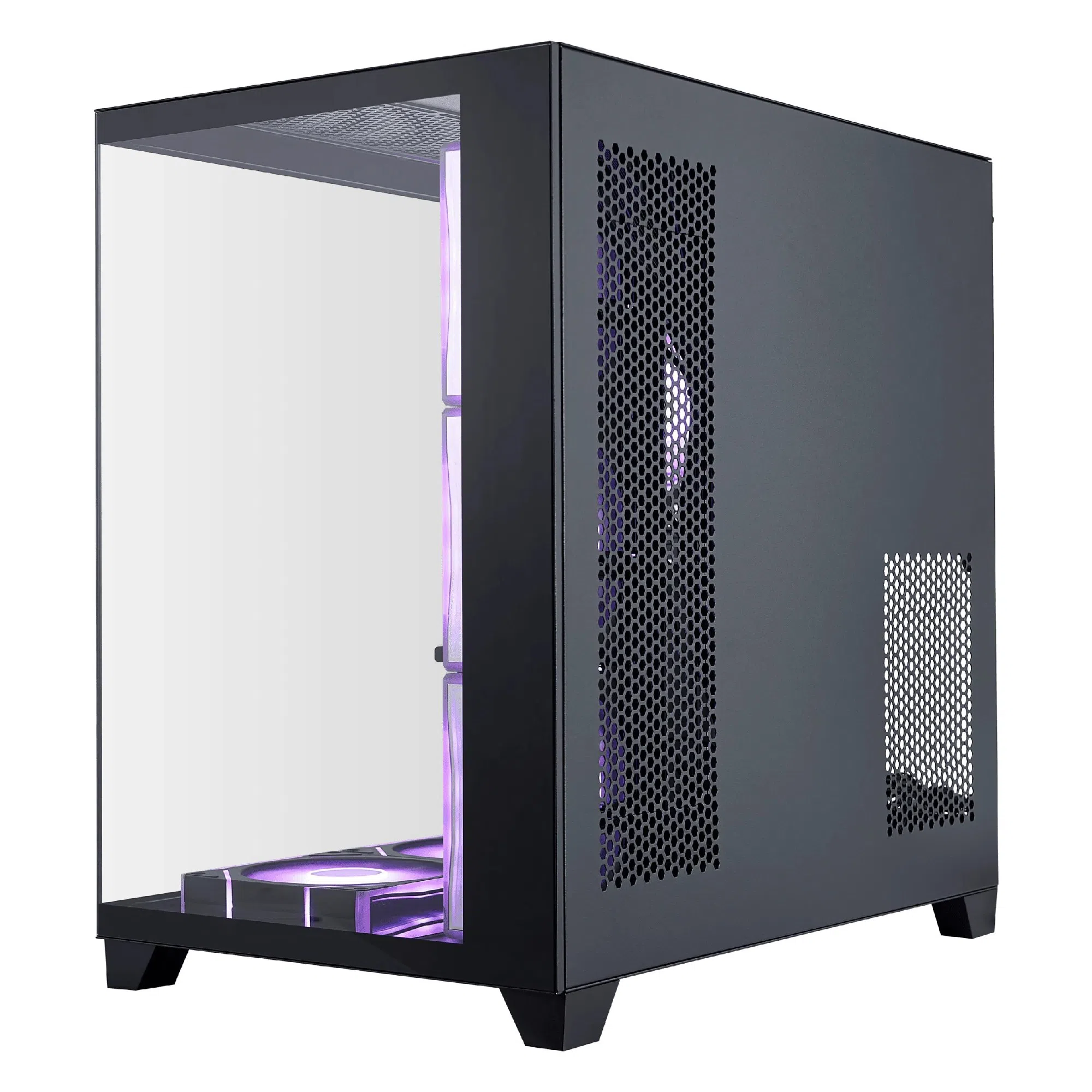 Корпус для ПК 1STPLAYER MV8-TP Mid Tower, Черный 3