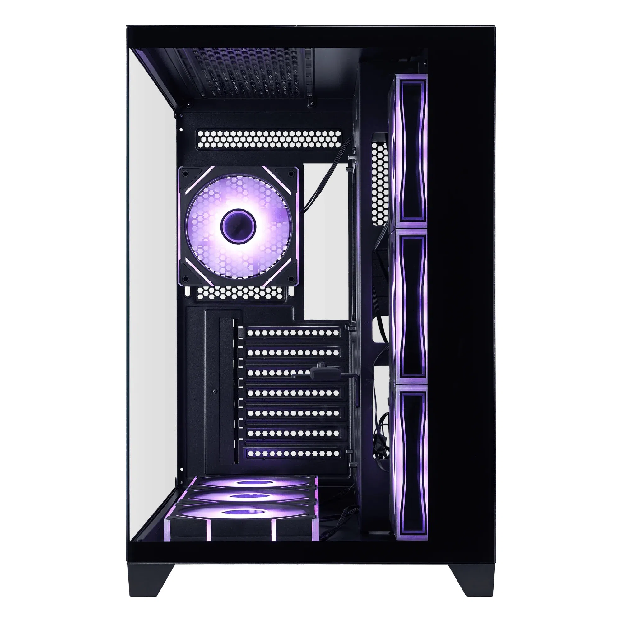 Корпус для ПК 1STPLAYER MV8-TP Mid Tower, Черный 2