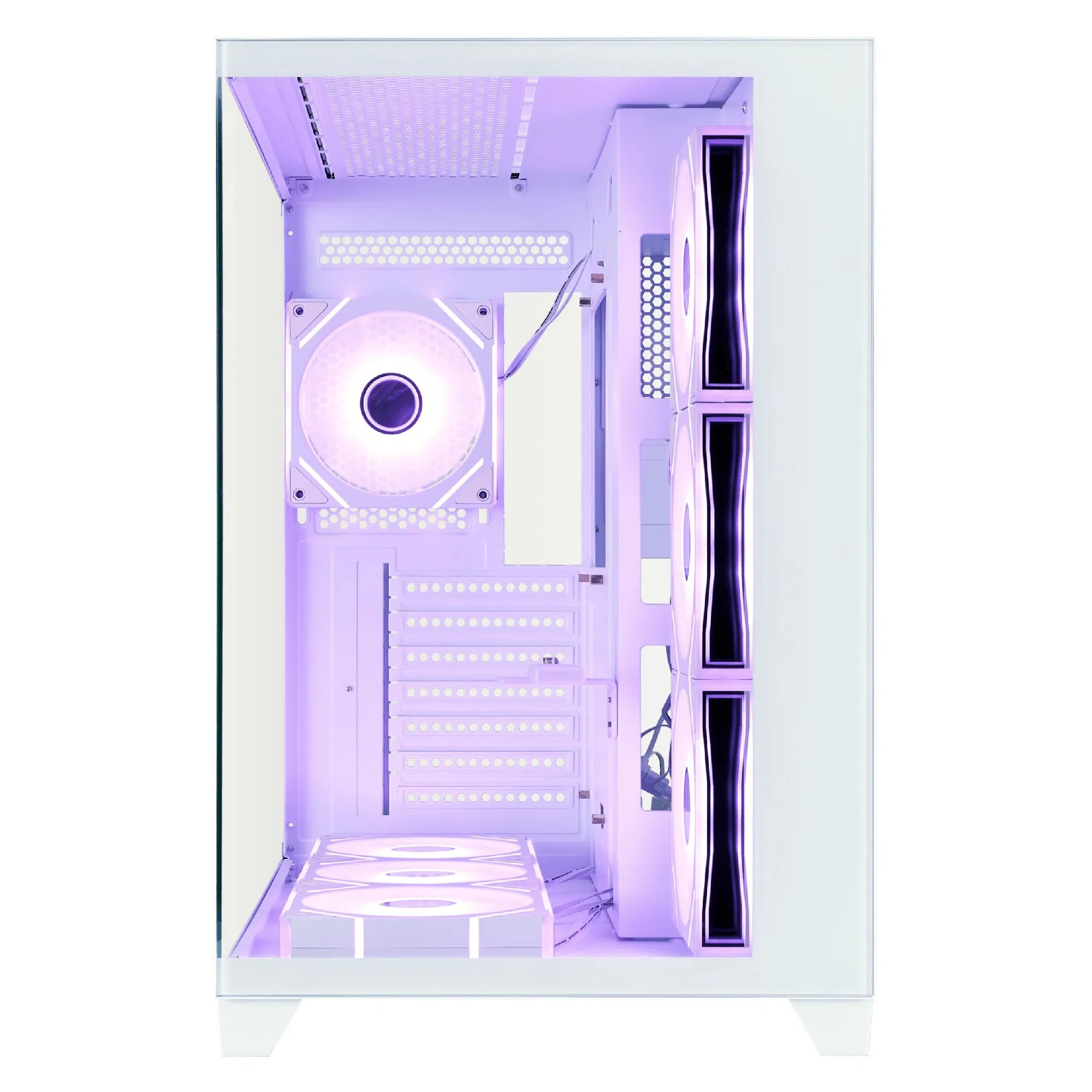 Корпус для ПК 1STPLAYER MV8-TP Mid-Tower, Белый 2