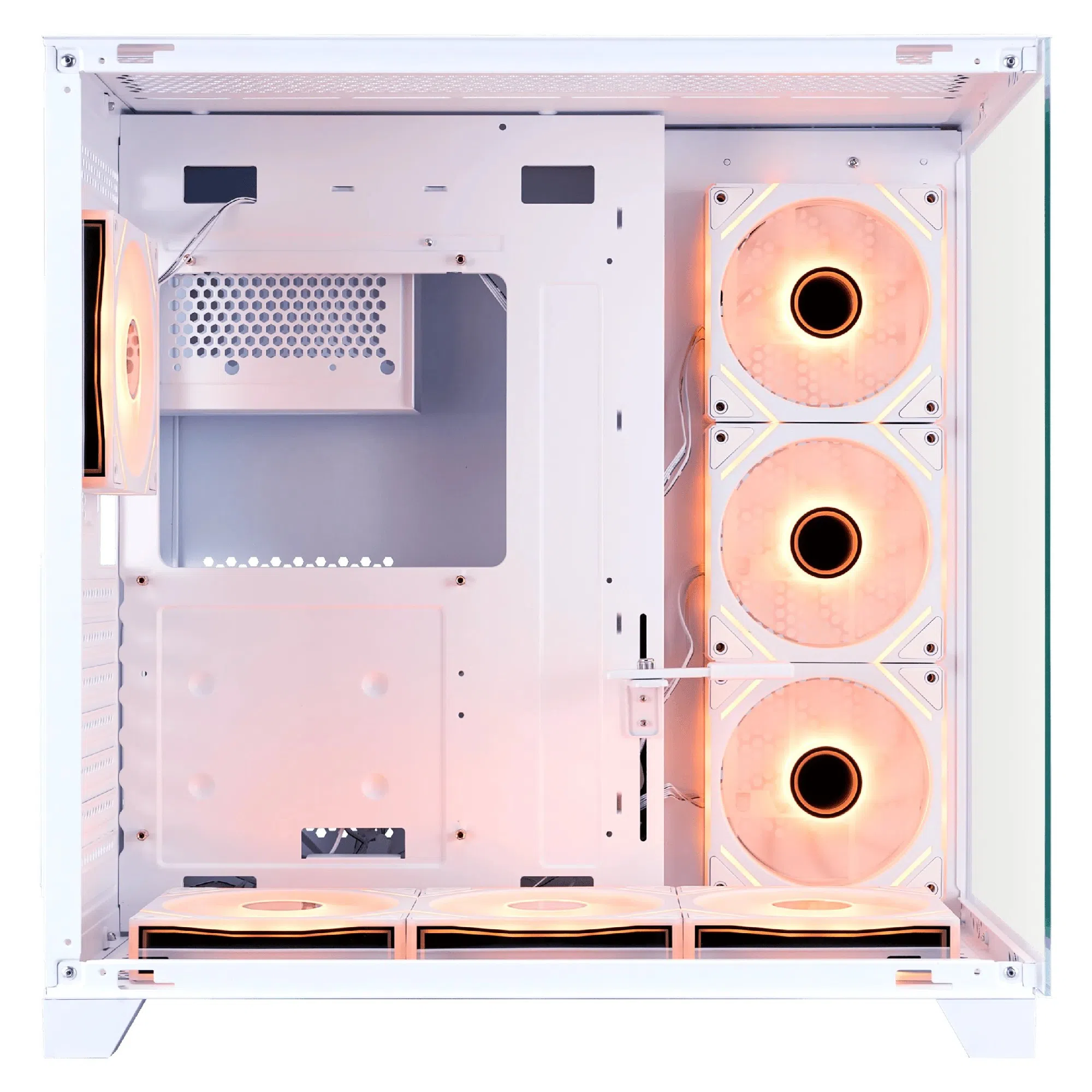 Корпус для ПК 1STPLAYER MV8-TP Mid-Tower, Белый 4