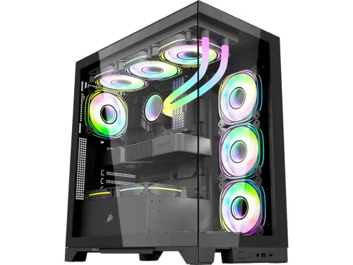 Корпус для ПК 1STPLAYER Mi8 Mid-Tower, Черный 4