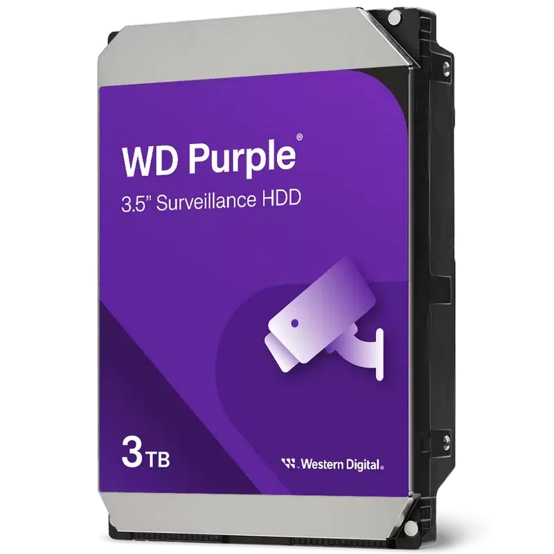 Жесткий диск Western Digital WD Purple 3ТБ, 3.5" 2