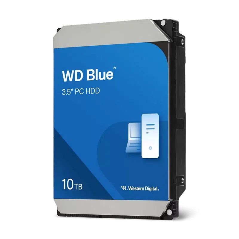 Жесткий диск Western Digital WD Blue 10ТБ, 3.5" 3