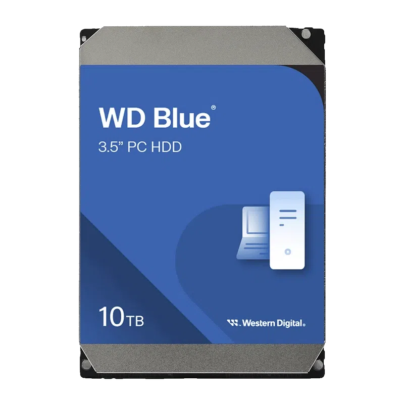 Жесткий диск Western Digital WD Blue 10ТБ, 3.5" 2