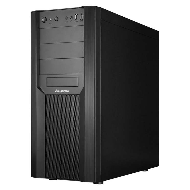 Корпус для ПК Chieftec CW-01B-OP Mid-Tower, Черный 2