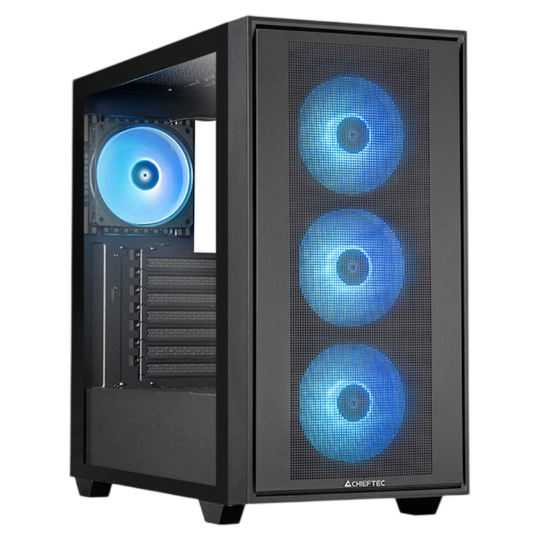 Корпус для ПК Chieftec Hunter 3 Mid-Tower, Черный