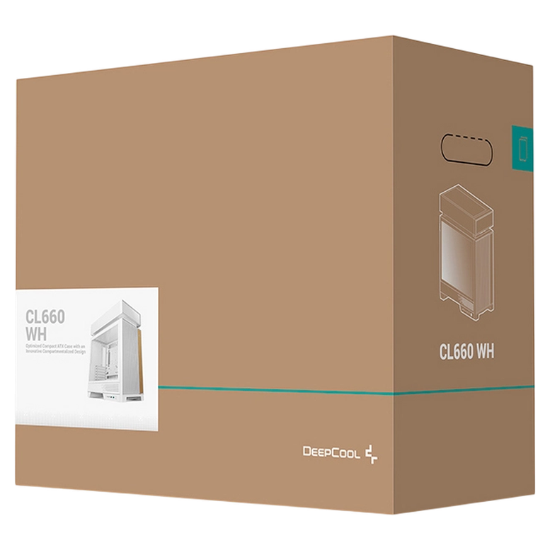 Корпус для ПК Deepcool CL660 WH Mid-Tower, Белый 24
