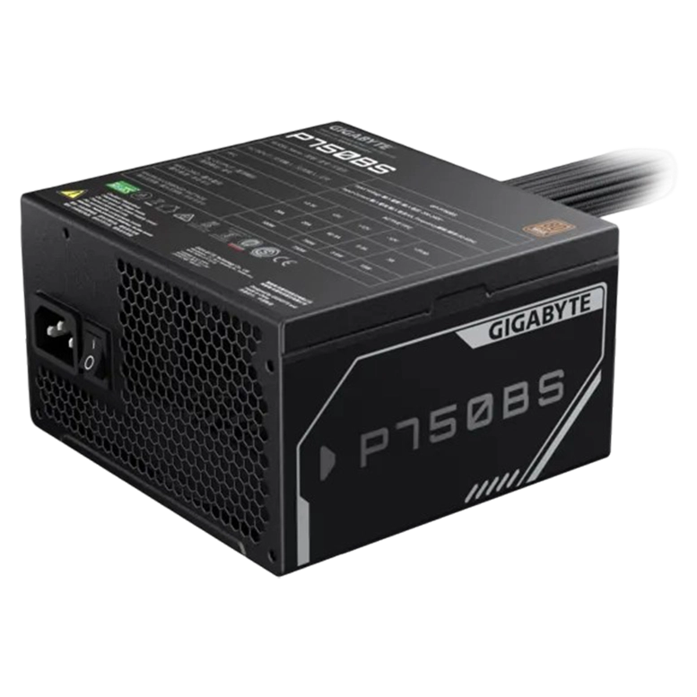 Блок питания для компьютеров Gigabyte GP-P750BS 750W, Черный