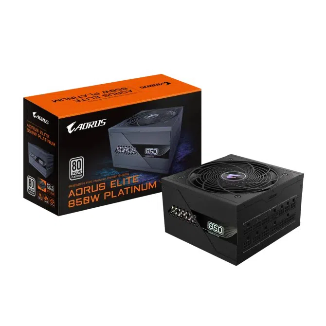 Блок питания для компьютеров Gigabyte AORUS ELITE GP-AE850PM PG5 850W, Черный 7