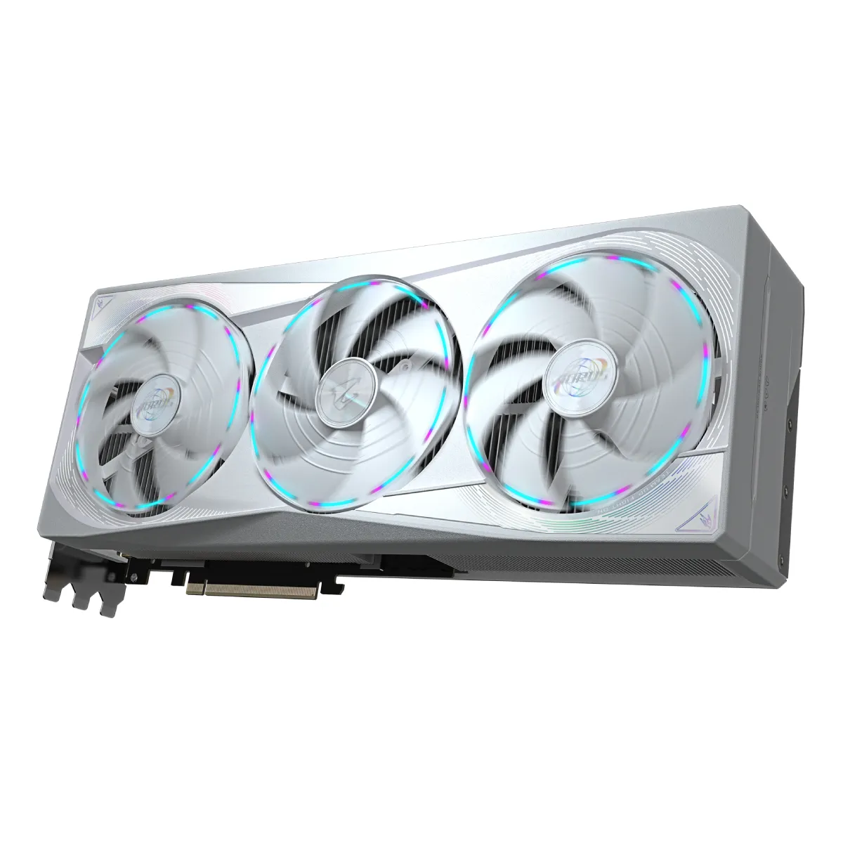 Видеокарта Gigabyte AORUS GeForce RTX 5080 MASTER ICE 16G, Белый 3