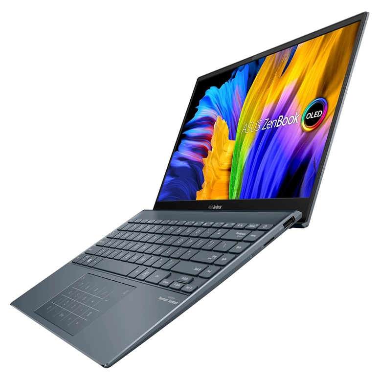 Ноутбук ASUS Zenbook 13 OLED, Ryzen 5 5600U, Radeon, 8ГБ/512ГБ, Pine Grey 4