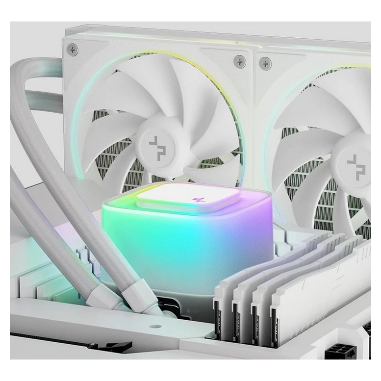 Система охлаждения DeepCool LE360 Pro WH, Белый 4
