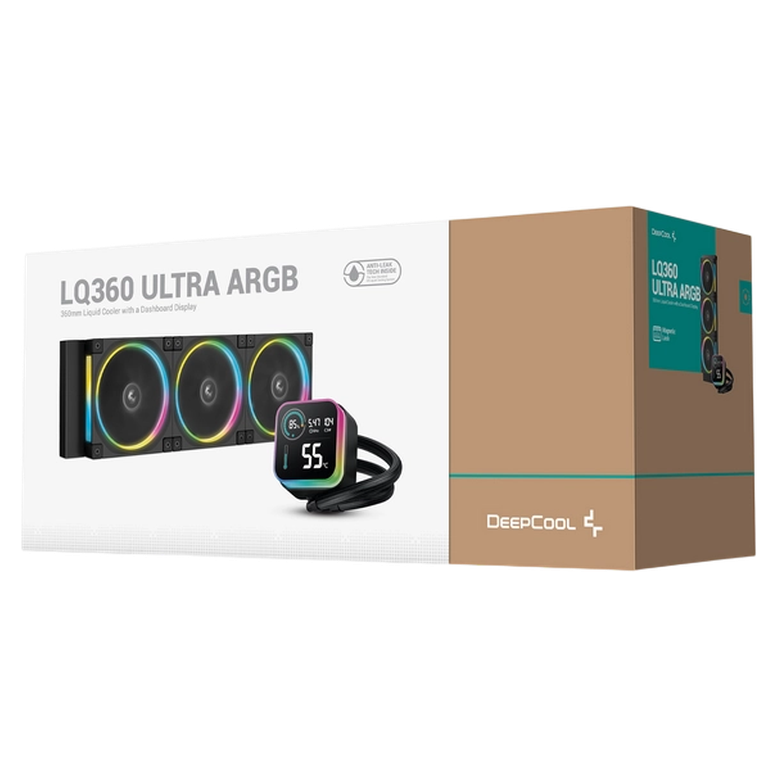 Система охлаждения DeepCool LQ360 ULTRA ARGB, Черный 12