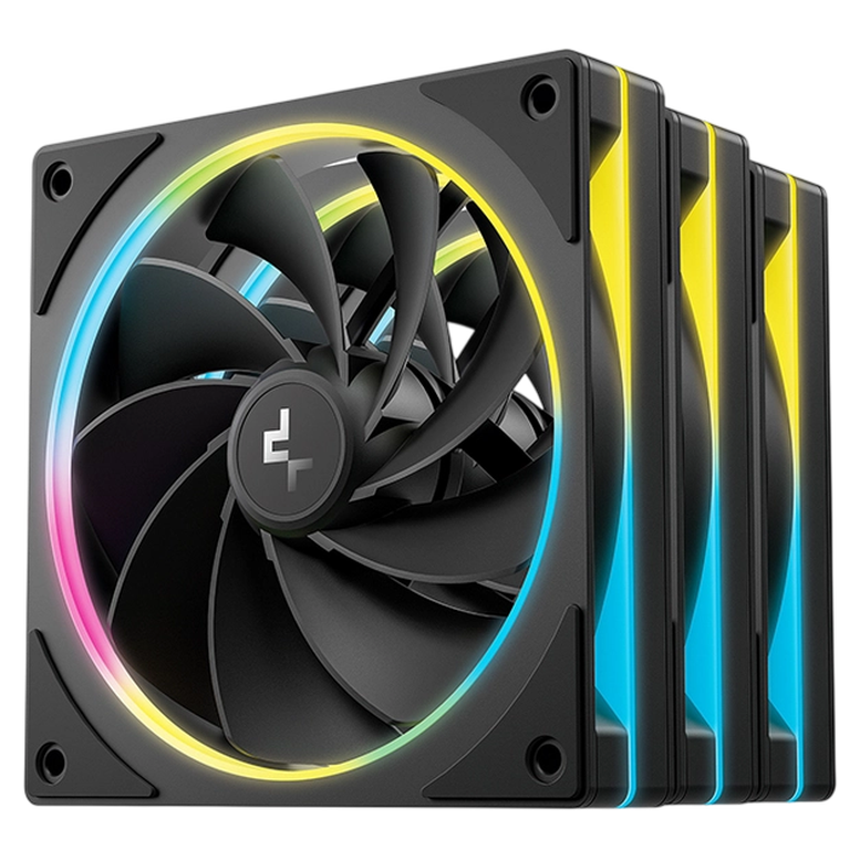 Вентилятор для ПК DeepCool FL12R SE 3in1, 120 мм, Черный