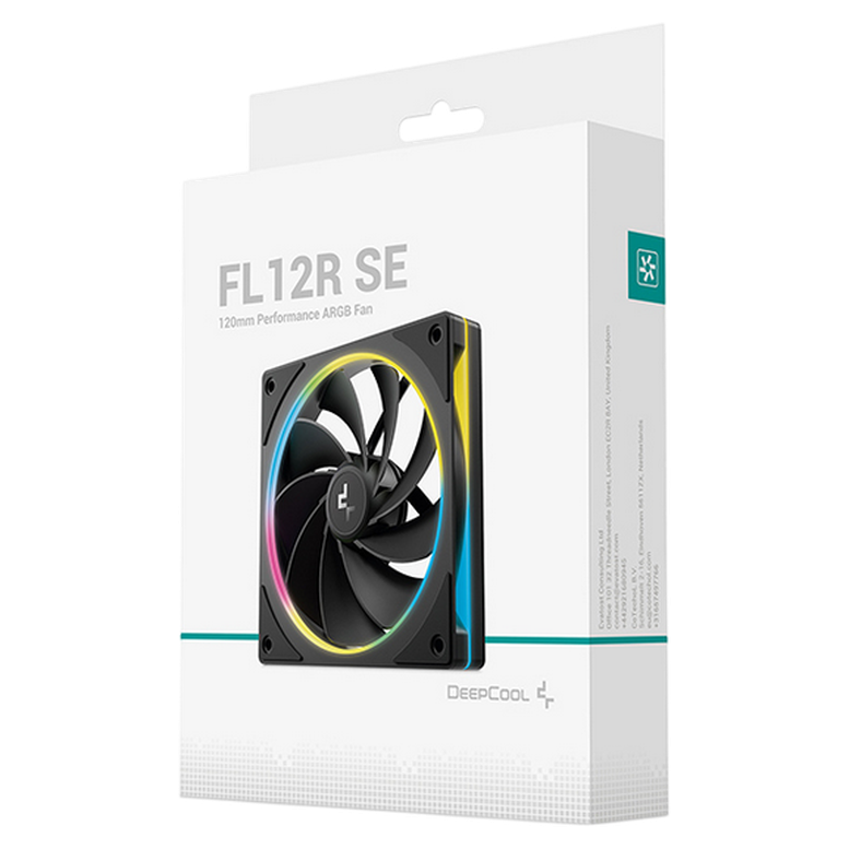 Вентилятор для ПК DeepCool FL12R SE, 120 мм, Черный 12