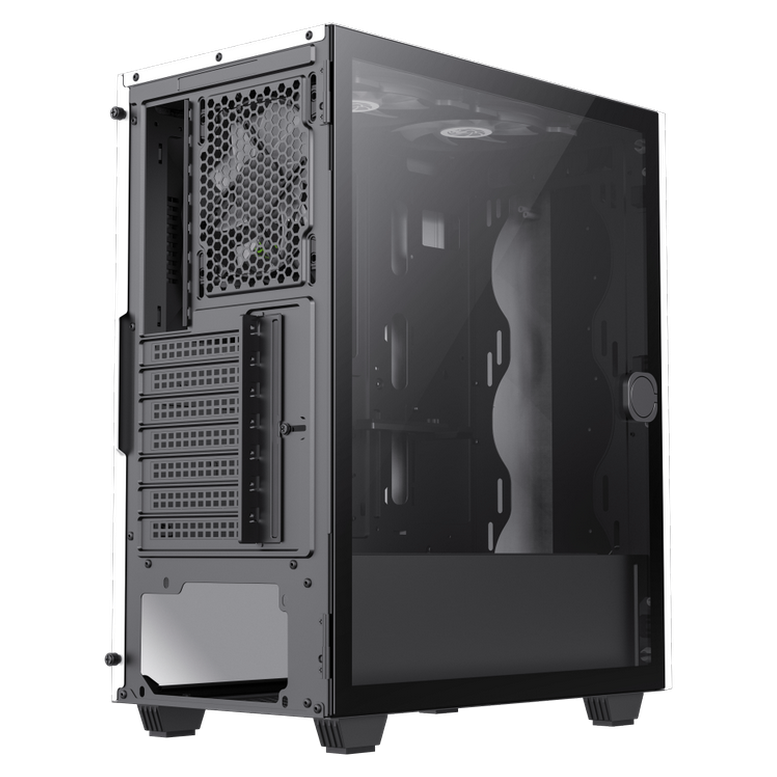 Корпус для ПК Gamemax Diamond CP WT Mid-Tower, Белый 11