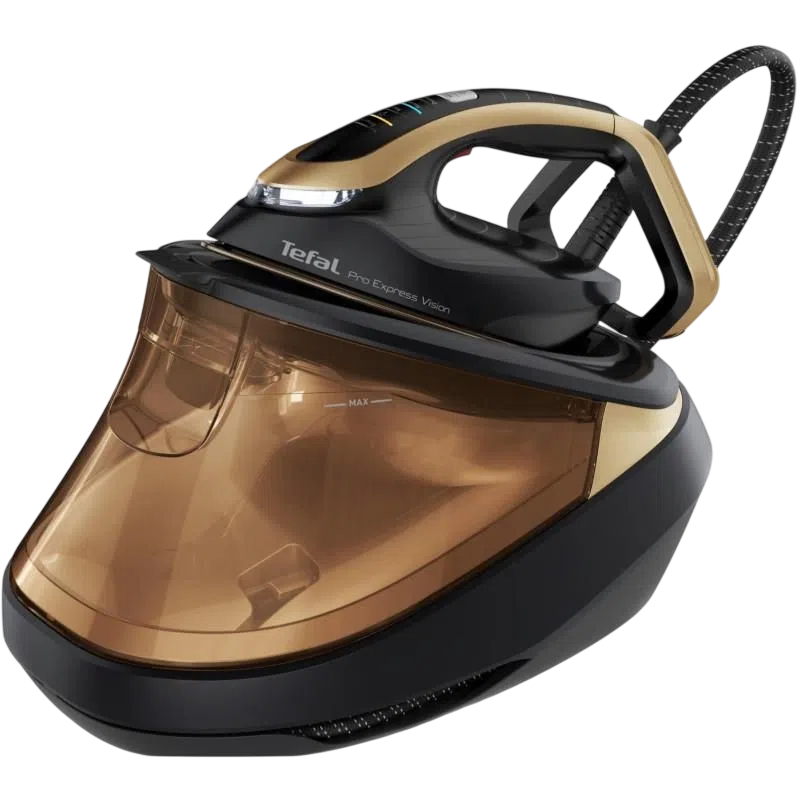 Fier de călcat cu generator de abur Tefal GV9823E1, Auriu 2