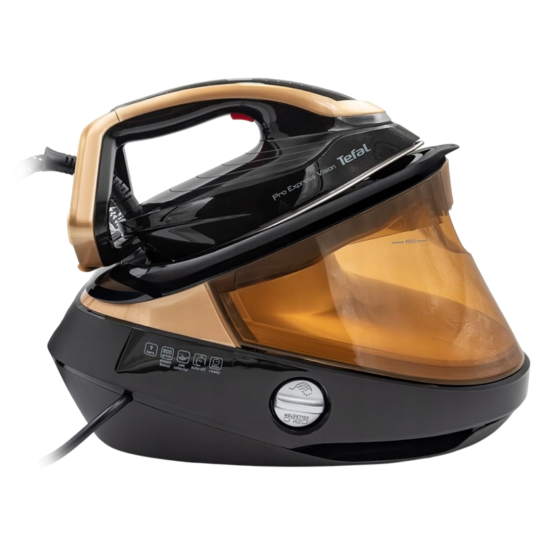 Fier de călcat cu generator de abur Tefal GV9823E1, Auriu
