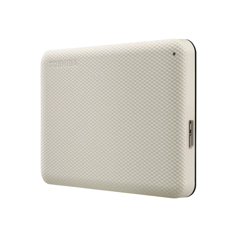 Внешний портативный жесткий диск Toshiba Canvio Advance, 1 ТБ, White 2