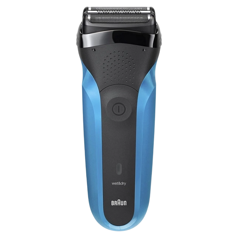 Aparat de ras electric Braun 310BT, Negru/Albastru