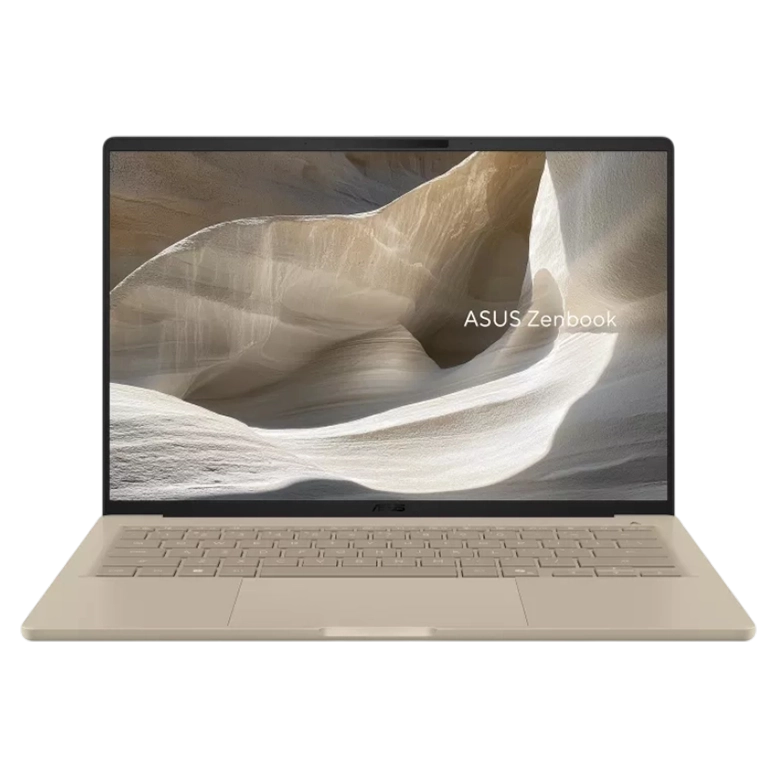 Laptop Asus Zenbook A14 UX3407NA, X2 Elite, 32GB/1TB, 60 Hz, Zabriskie Beige