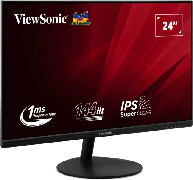 Монитор 23.8" ViewSonic VA24E2-H, Черный 5