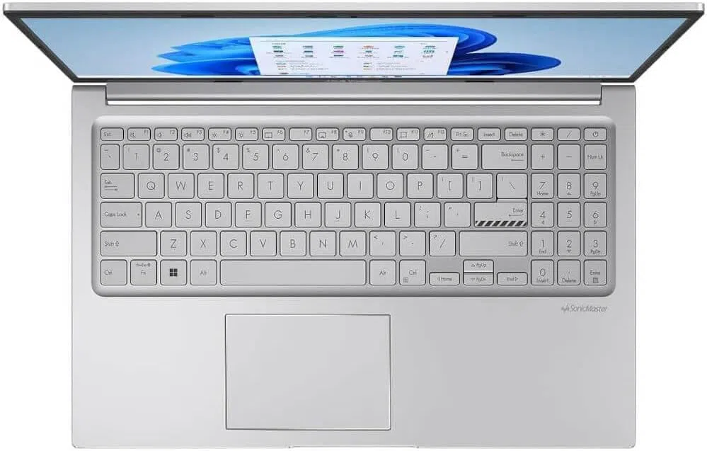 Ноутбук 15.6" Asus Vivobook 15, Core i5, 16ГБ/512ГБ, 60 Гц, Серебристый 2