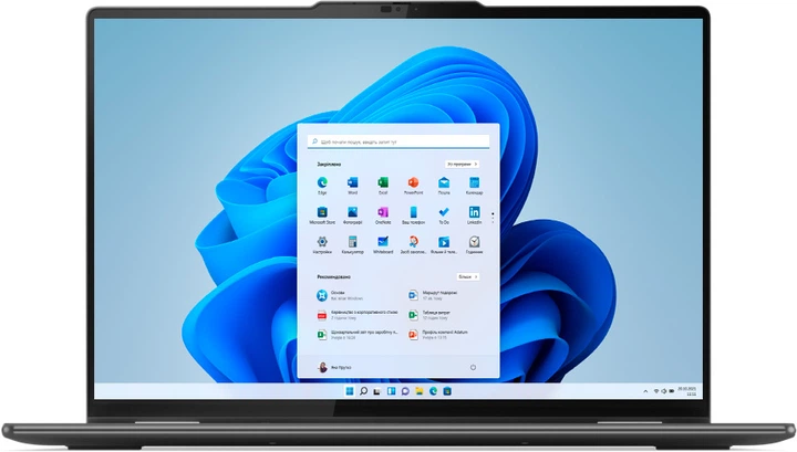 Ноутбук Lenovo Yoga 7i, Core Ultra 7, 16ГБ/1ТБ, 60 Гц, Серый 2