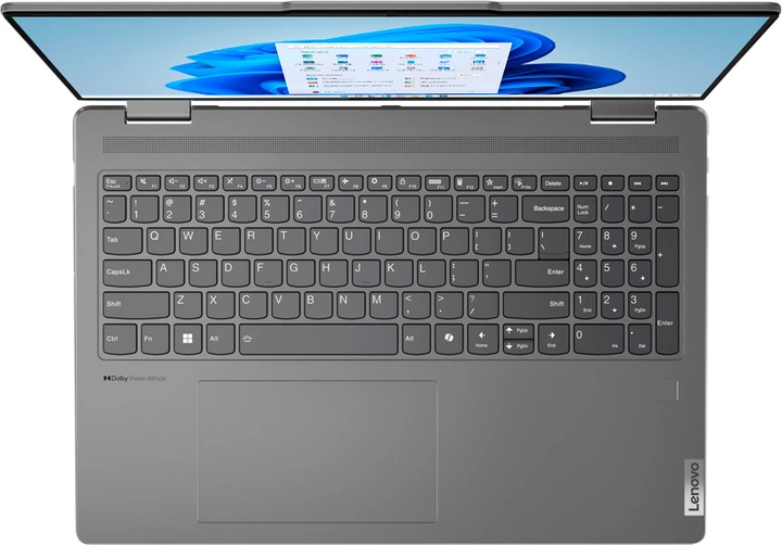 Ноутбук Lenovo Yoga 7i, Core Ultra 7, 16ГБ/1ТБ, 60 Гц, Серый 3